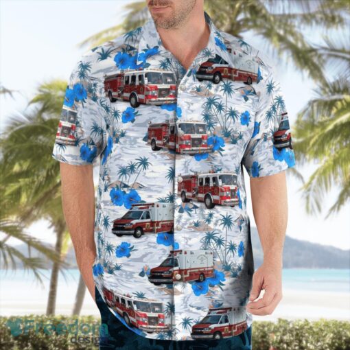 Delaware, Holloway Terrace Fire Co. Beach Hawaiian Shirt Product Photo 4