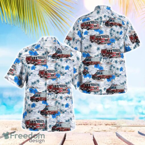 Delaware, Holloway Terrace Fire Co. Beach Hawaiian Shirt Product Photo 1