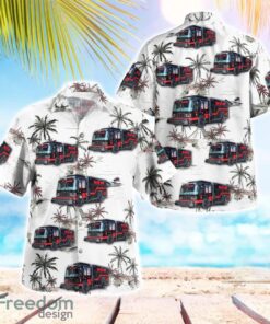 Delhi Fire Department Beach Hawaiian Shirt Gift For Summer Holiday