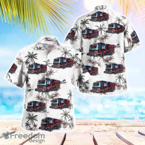 Delhi Fire Department Beach Hawaiian Shirt Gift For Summer Holiday Product Photo 1