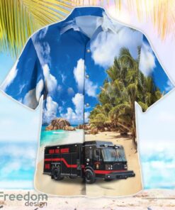 Delhi (LA) Fire Department Beach Hawaiian Shirt Summer Gift Product Photo 3