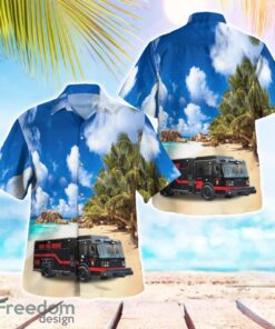 Delhi (LA) Fire Department Beach Hawaiian Shirt Summer Gift