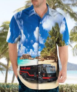 Delhi (LA) Fire Department Beach Hawaiian Shirt Summer Gift Product Photo 4