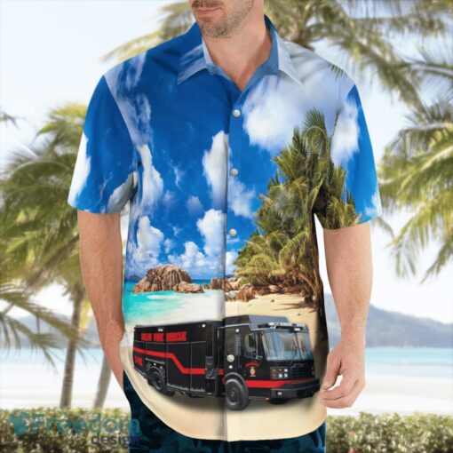 Delhi (LA) Fire Department Beach Hawaiian Shirt Summer Gift Product Photo 4