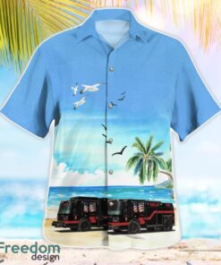 Delhi, Louisiana, Delhi Fire Department Tropical 3D Hawaiian Shirt Gift For Summer Product Photo 2