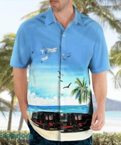 Delhi, Louisiana, Delhi Fire Department Tropical 3D Hawaiian Shirt Gift For Summer Product Photo 3