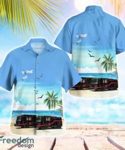 Delhi, Louisiana, Delhi Fire Department Tropical 3D Hawaiian Shirt Gift For Summer