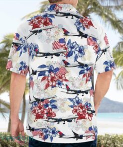 Delta Air Lines Boeing 757-232 Beach Hawaiian Shirt Summer Gift Product Photo 2