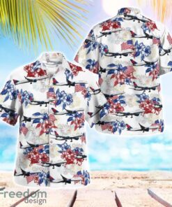 Delta Air Lines Boeing 757-232 Beach Hawaiian Shirt Summer Gift