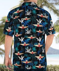 Delta Airlines Captain Pilot Wings Badge Beach Hawaiian Shirt 3D Printed Product Photo 2