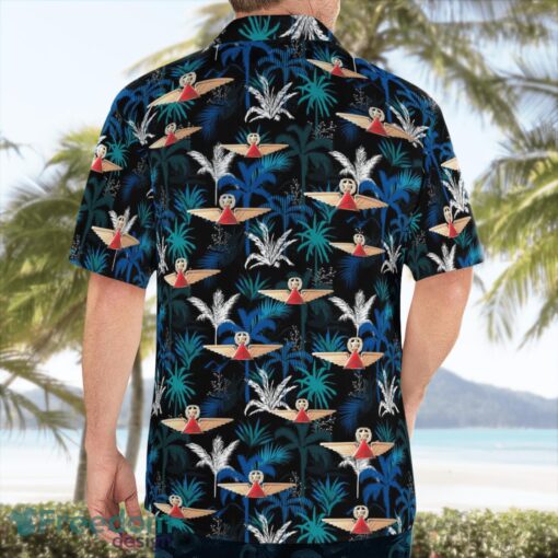 Delta Airlines Captain Pilot Wings Badge Beach Hawaiian Shirt 3D Printed Product Photo 2