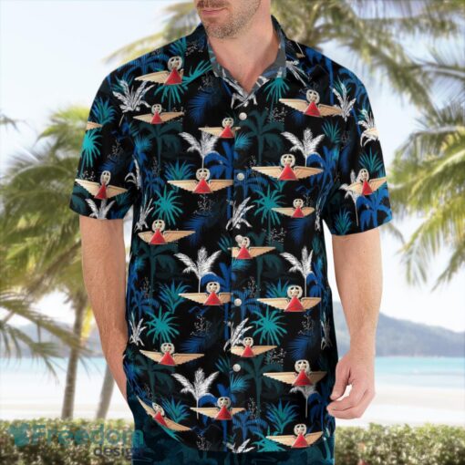 Delta Airlines Captain Pilot Wings Badge Beach Hawaiian Shirt 3D Printed Product Photo 4