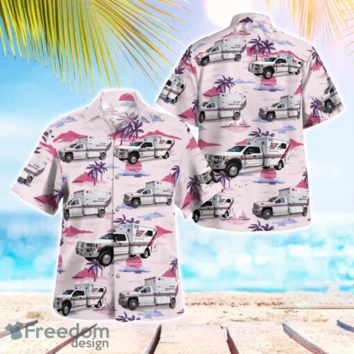 Delta County Ambulance District 3D Hawaiian Shirt Product Photo 1