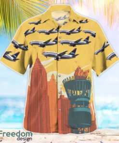 Delta Express Boeing 737-232 Tropical 3D Hawaiian Shirt Gift For Summer Product Photo 2