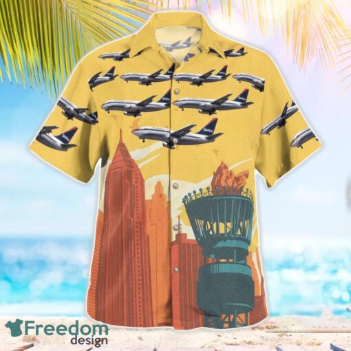 Delta Express Boeing 737-232 Tropical 3D Hawaiian Shirt Gift For Summer Product Photo 2