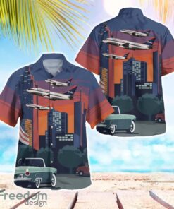 Delta Express Boeing 737-247 Tropical 3D Hawaiian Shirt Gift For Summer