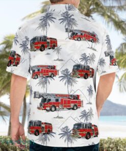 Deltona Fire Rescue, Florida 3D Hawaiian Shirt Product Photo 2