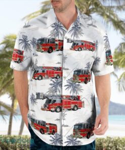 Deltona Fire Rescue, Florida 3D Hawaiian Shirt Product Photo 4