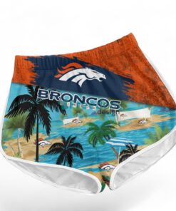 Denver Broncos Logo Combo Hawaiian Shirt And Short Trending Summer For Fans image Denver Broncos Logo Combo Hawaiian Shirt And Short Trending Summer For Fans Product Photo 3