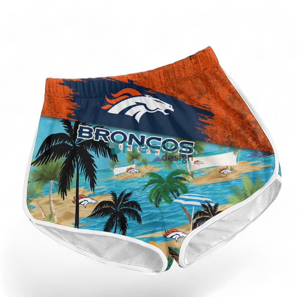 Denver Broncos Logo Combo Hawaiian Shirt And Short Trending Summer For Fans Denver Broncos Logo Combo Hawaiian Shirt And Short Trending Summer For Fans Product Photo 3