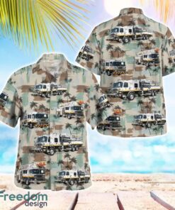 Deptford Fire Department 3D Hawaiian Shirt Product Photo 1