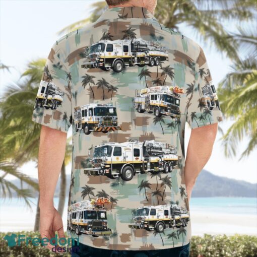 Deptford Fire Department 3D Hawaiian Shirt Product Photo 4