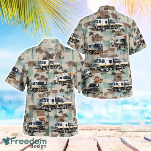 Deptford Fire Department 3D Hawaiian Shirt Product Photo 1