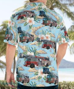 Derry Fire Department 3D Summer Aloha Hawaiian Shirt Product Photo 2