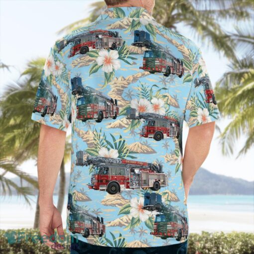 Derry Fire Department 3D Summer Aloha Hawaiian Shirt Product Photo 2