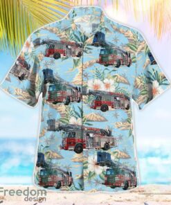 Derry Fire Department 3D Summer Aloha Hawaiian Shirt Product Photo 3