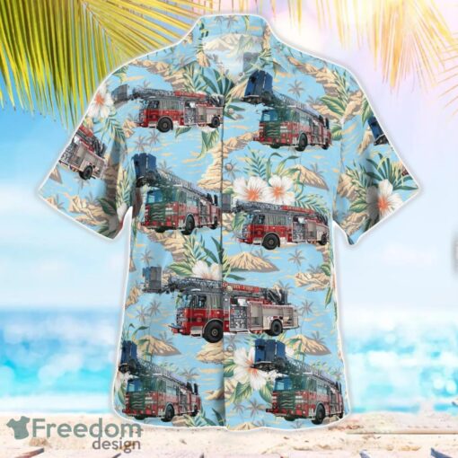 Derry Fire Department 3D Summer Aloha Hawaiian Shirt Product Photo 3