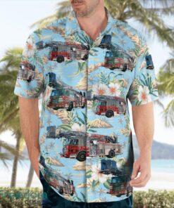 Derry Fire Department 3D Summer Aloha Hawaiian Shirt Product Photo 4