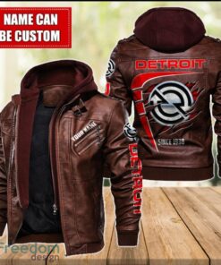 Detroit Diesel 2D Leather Jacket For Men Custom Name Special Gift Ideas Product Photo 2