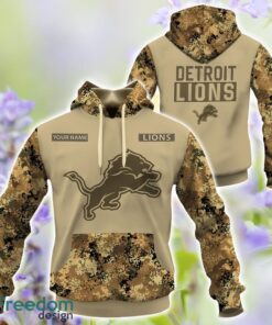 Detroit Lions Autumn season Hunting Gift 3D TShirt Sweatshirt Hoodie Zip Hoodie Custom Name For Fans