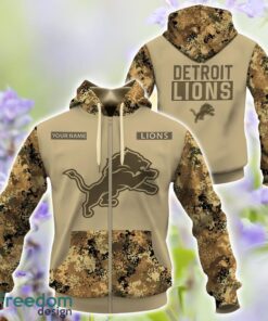 Detroit Lions Autumn season Hunting Gift 3D TShirt Sweatshirt Hoodie Zip Hoodie Custom Name For Fans Product Photo 4