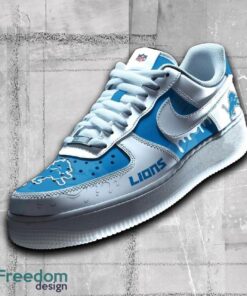 Detroit Lions NFL AF1 Shoes Sleek All Over Print Gift Air Force 1 Sneaker Detroit Lions NFL AF1 Shoes Sleek All Over Print Gift Air Force 1 Sneaker