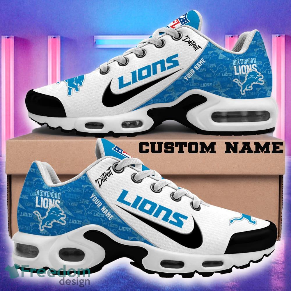 Detroit Lions NFL Air Cushion Sport Shoes New For Men Women Fans Custom Name image Detroit Lions NFL Air Cushion Sport Shoes New For Men Women Fans Custom Name - Detroit Lions Air Cushion Sports Shoes New_2