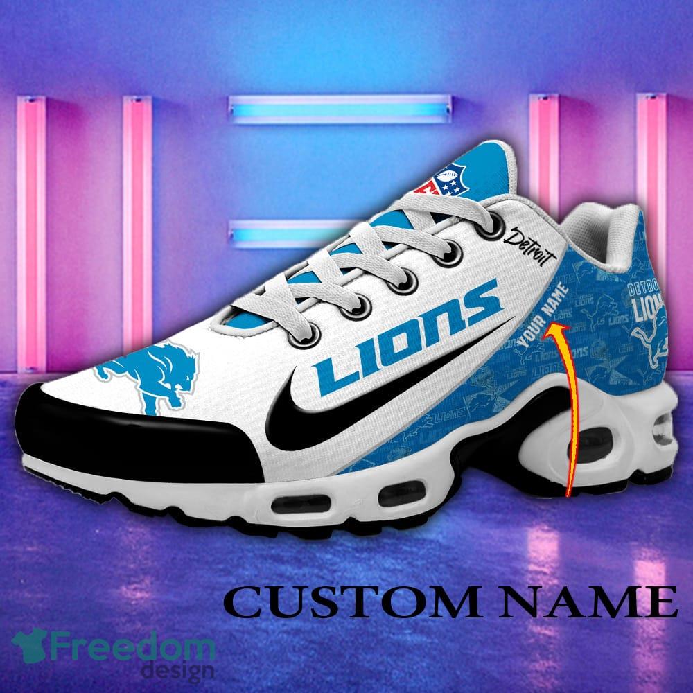 Detroit Lions NFL Air Cushion Sport Shoes New For Men Women Fans Custom Name image Detroit Lions NFL Air Cushion Sport Shoes New For Men Women Fans Custom Name - Detroit Lions Air Cushion Sports Shoes New_1