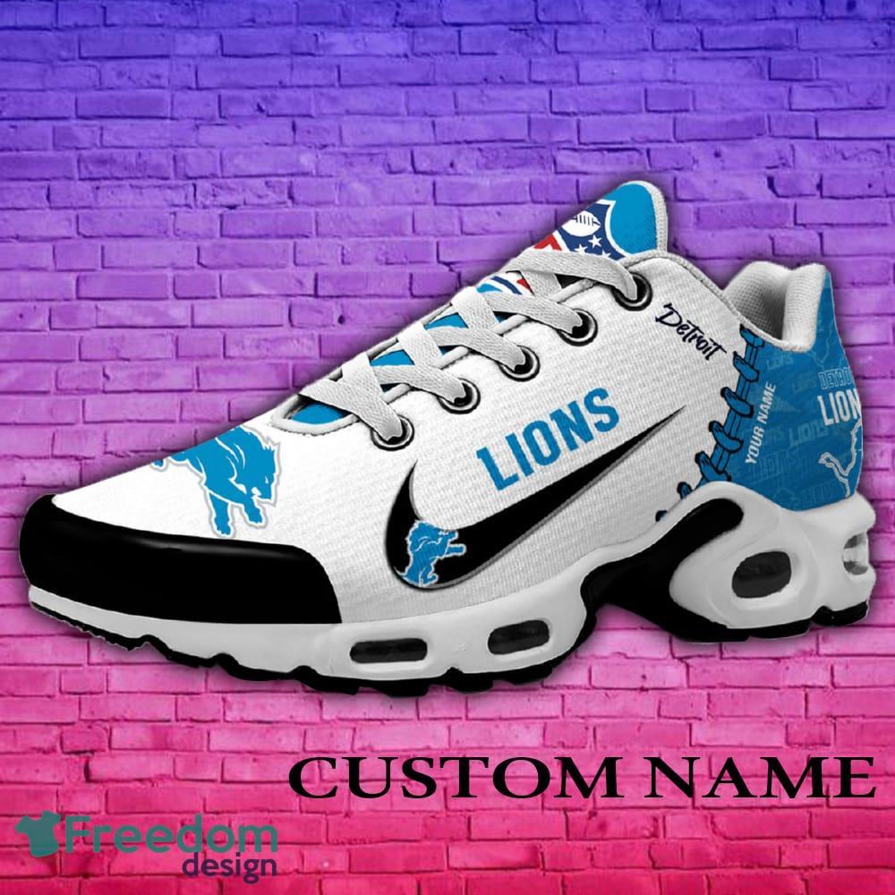 Detroit Lions NFL New Personalized Air Cushion Sport Shoes For Fans Gift image Detroit Lions NFL New Personalized Air Cushion Sport Shoes For Fans Gift - Detroit Lions New Air Cushion Sport Shoes_1