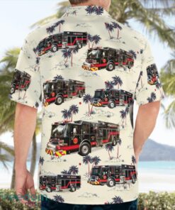 Dewey Fire Company No. 1 3D Summer Aloha Hawaiian Shirt Product Photo 2