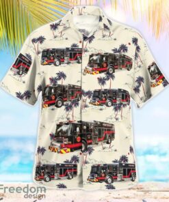 Dewey Fire Company No. 1 3D Summer Aloha Hawaiian Shirt Product Photo 3