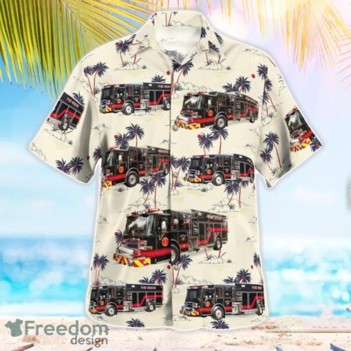 Dewey Fire Company No. 1 3D Summer Aloha Hawaiian Shirt Product Photo 3