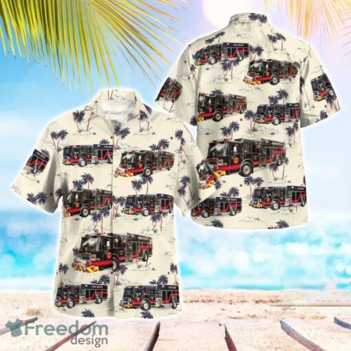 Dewey Fire Company No. 1 3D Summer Aloha Hawaiian Shirt Product Photo 1