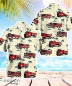 Dodge County, Minnesota, Claremont Fire Department Beach Hawaiian Shirt Gift For Summer Holiday