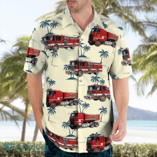 Dodge County, Minnesota, Claremont Fire Department Beach Hawaiian Shirt Gift For Summer Holiday Product Photo 4