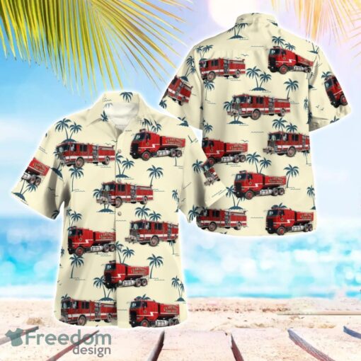 Dodge County, Minnesota, Claremont Fire Department Beach Hawaiian Shirt Gift For Summer Holiday Product Photo 1