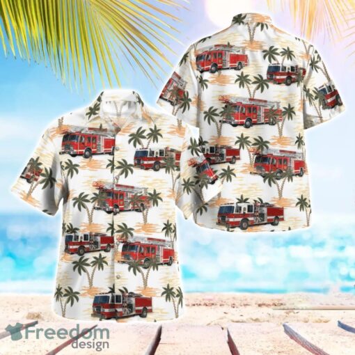 Dodge County, Minnesota, Dodge Center Fire Department Beach Hawaiian Shirt Gift For Summer Holiday Product Photo 1