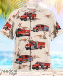 Dodge County, Minnesota, Mantorville Fire Department Beach Hawaiian Shirt Gift For Summer Holiday Product Photo 3