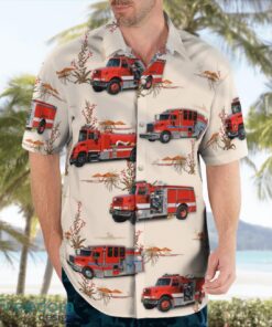 Dodge County, Minnesota, Mantorville Fire Department Beach Hawaiian Shirt Gift For Summer Holiday Product Photo 4