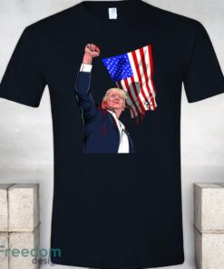 Donald Trump Shooting Flag Shirt